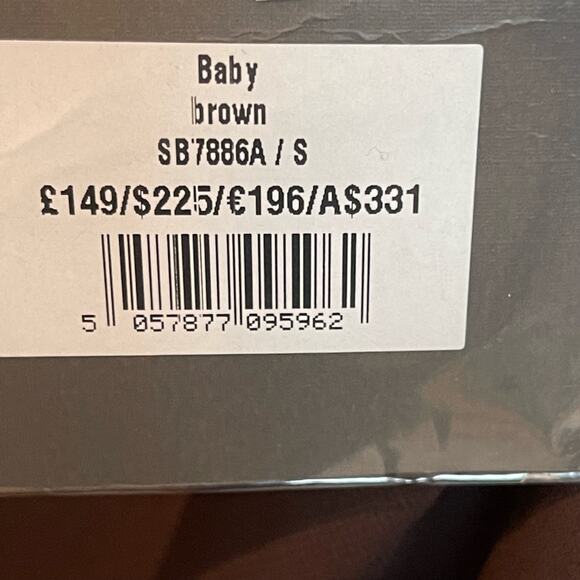 House of CB Cutout Chiffon Mini Dress Chocolate Brown Size Small NWT - Picture 12 of 13